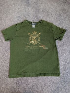 Vintage Y2K 2000s Polo Ralph Lauren Heritage Bleecker St Flagship T-shirt
